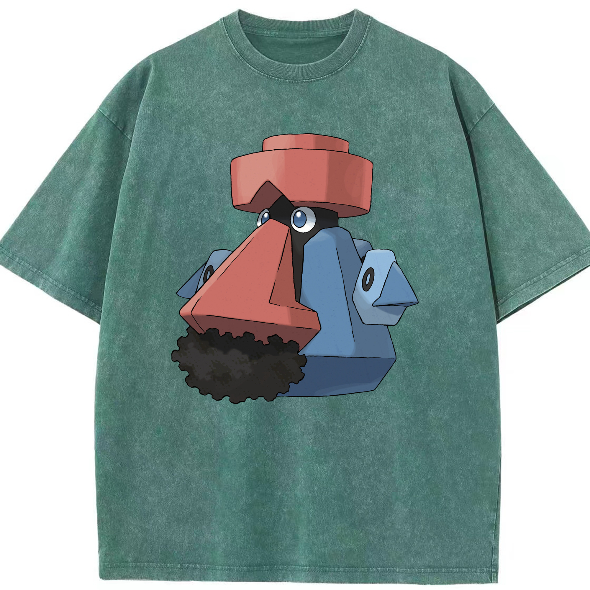 （画像用） ポケットモンスター Pokémon 綿100% ヴィンテージ風 半袖Tシャツ（フロントプリント）